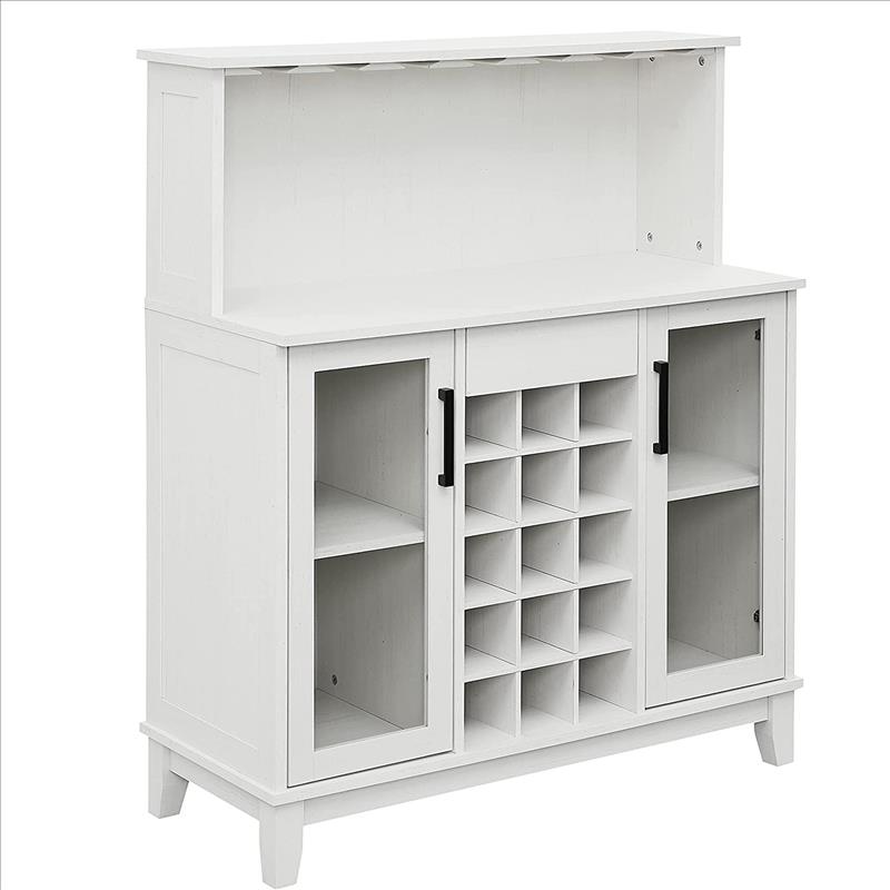 Antique White Wine Bar Wine Cabinet